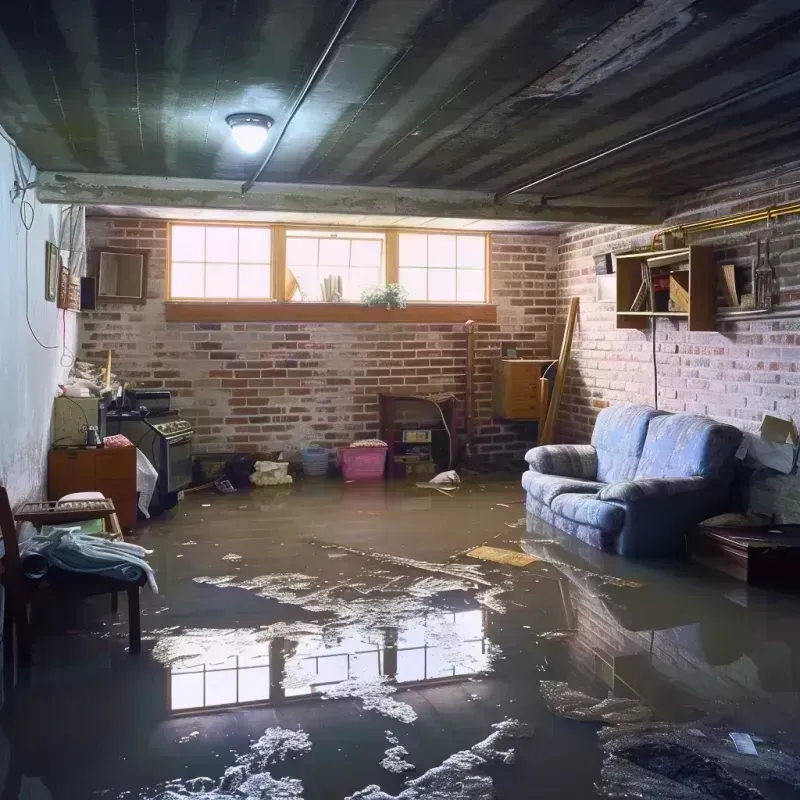 Flooded Basement Cleanup in Crawford County, IN